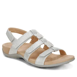 Amber Metallic Adjustable Sandal